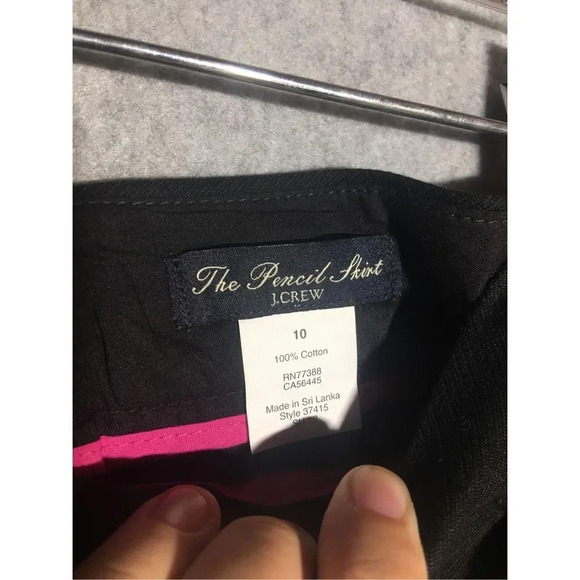 Womens J Crew Skirt The Pencil Skirt Office Work Career Professional Business - Picture 5 of 5